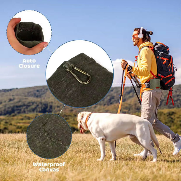 Outdoor Dog Food Bag, Pet Snack Bag, Go Out To Train The Dog Essential Items Fashion Design Easy To Use
